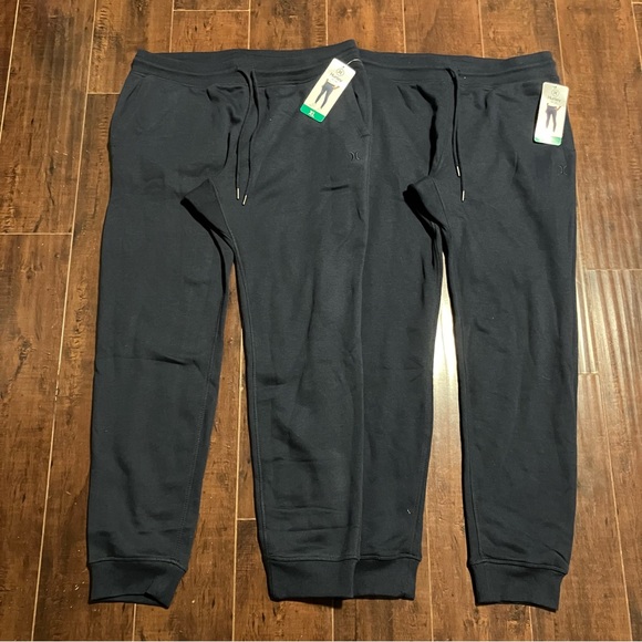 2 NWOT Hurley Men's Jogger - XL Navy - Picture 1 of 8